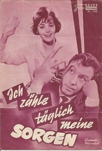Ich zaehle taeglich meine Sorgen     1960   AUSTRIA     Kino Neues Film Programm