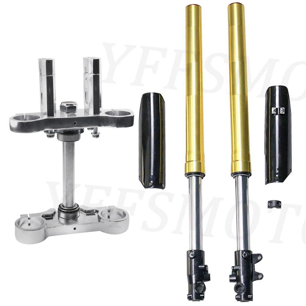 735mm 45/48mm Front Forks Shock Triple Tree Clamps for CRF50 50cc