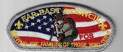 Far East Council SAP SA-30 Serving The Families Of Those Who Serve FOS SMY Bdr.