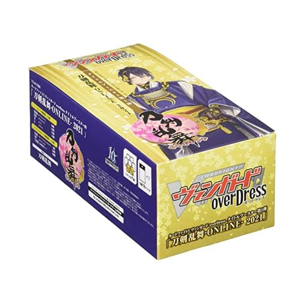 PSL Touken Ranbu ONLINE 2021 VG-D-TB01 BOX Card Fight Vanguard over Dress Ja JP