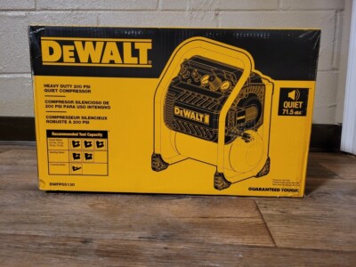 DEWALT DWFP55130 Air Compressor 200-PSI Max, Quiet
