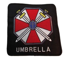 RESIDENT EVIL X-LARGE UMBRELLA Corporation Logo Jacket 5 1/2" Tall PATCH