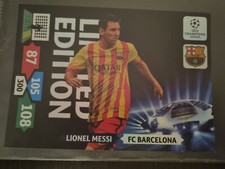 Panini Adrenalyn XL Champions League 2013-2014 Limited Edition Messi Boat New