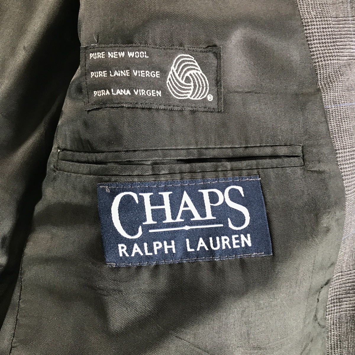 Vintage Chaps Ralph Lauren Suit Mens 44 Suit Jacket 38x29 Vintage Chaps Ralph Lauren Suit Mens 44 Suit Jacket 38x29