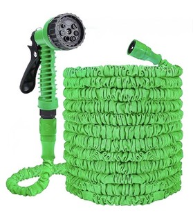 Expanding 100ft Garden Magic Hose Pipe Anti Kink & 7 Function Spray Gun
