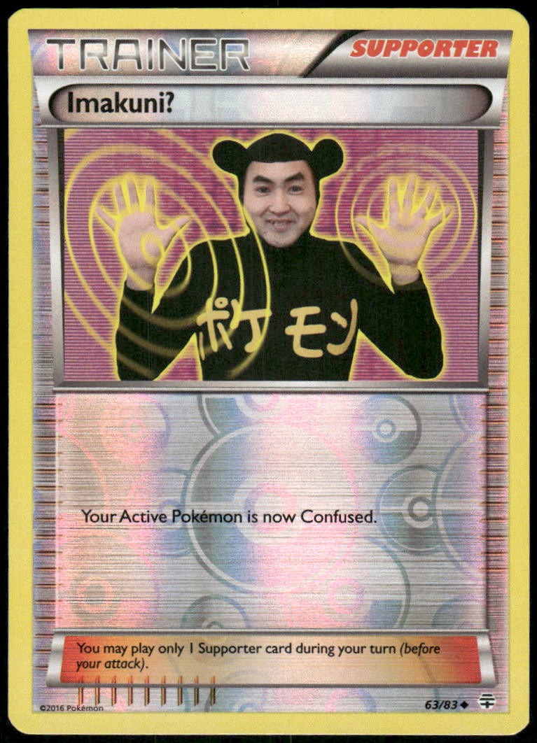 Pokemon Generations Imakuni? 63/83 Uncommon REVERSE HOLO Near Mint