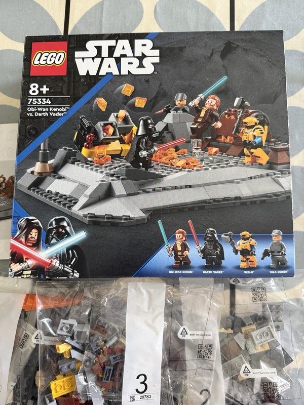 LEGO Star Wars 75334 Obi-Wan Vs. Darth Vader Set (NO MINIFIGURES)