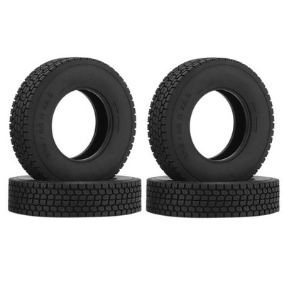 4 Stück 20 mm Hartgummireifen für 1/14 RC Sattelzugmaschine LKW Kipper MAN King6146