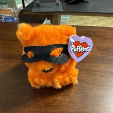 Puffkins 5" "TRICK" Limited Edition Bear Plush Stuffed Animal Halloween 1999