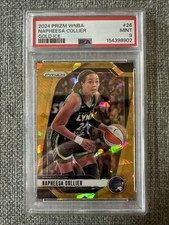 2024 Panini Prizm WNBA Napheesa Collier #26 Gold Prizm /10 PSA 9