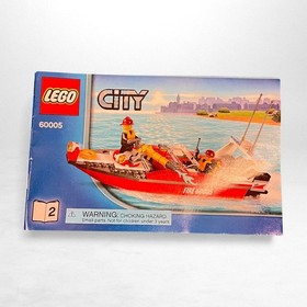 LEGO City Fire Boat 60005 #2 with Figures