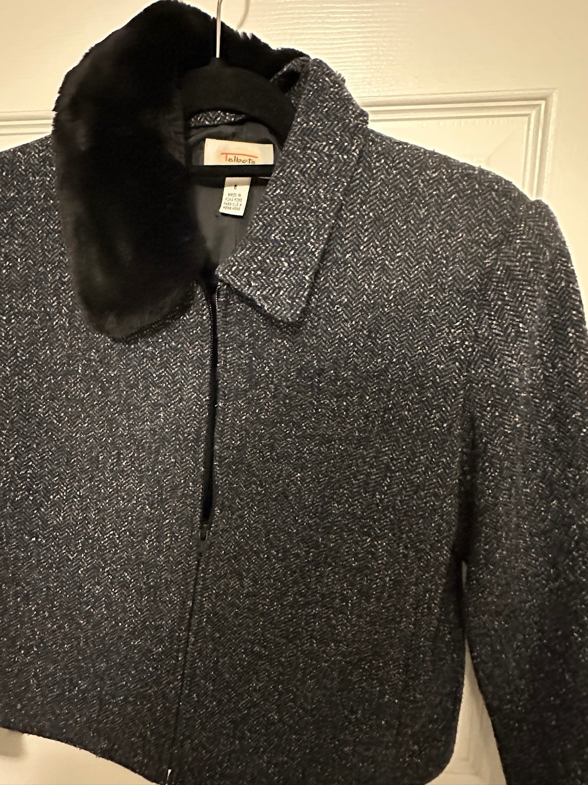 Talbots Jacket With Removable Collar - image 1