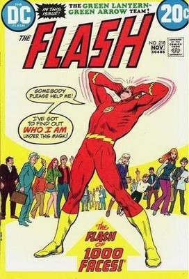 Flash (1959) # 218 (4.0-VG) Neal Adams Lantern/Arrow story art 1972