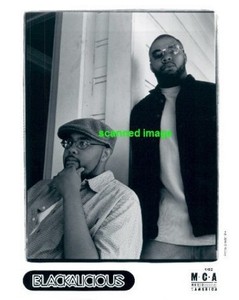Press Photo: BLACKALICIOUS 8x10 B&W