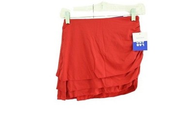 NEW JoyLab Athletic Layered Skort Built-In Shorts Red Velvet Size XXS Activewear