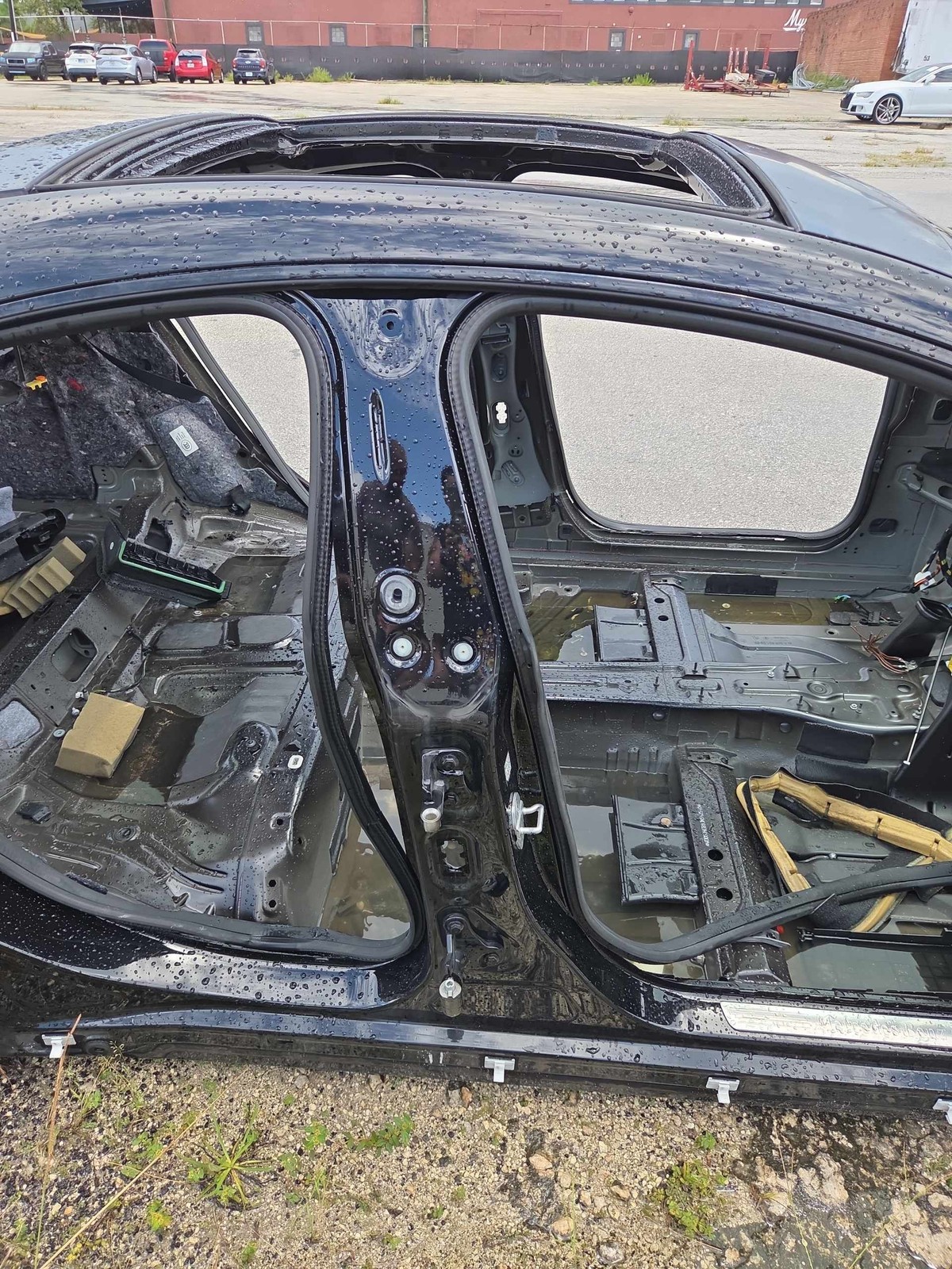 14-2019 Mercedes Cla 250 Right B-pillar Black-696 Oem A1176303000 / A1176303400