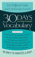 30 Days To A More Powerful Vocabulary | Norman Lewis (U. A.) | Englisch | Buch