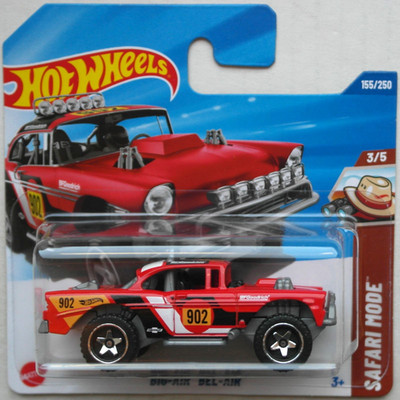 Hot Wheels Big-Air Chevy Chevrolet Bel-Air rot Safari Mode Neu/OVP HW Oldtimer