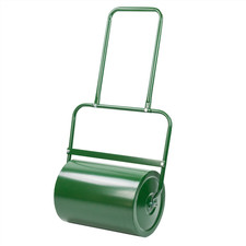 30 LITRE GARDEN LAWN ROLLER HEAVY DUTY BARREL GRASS SEED SAND WATER FILL OUTDOOR