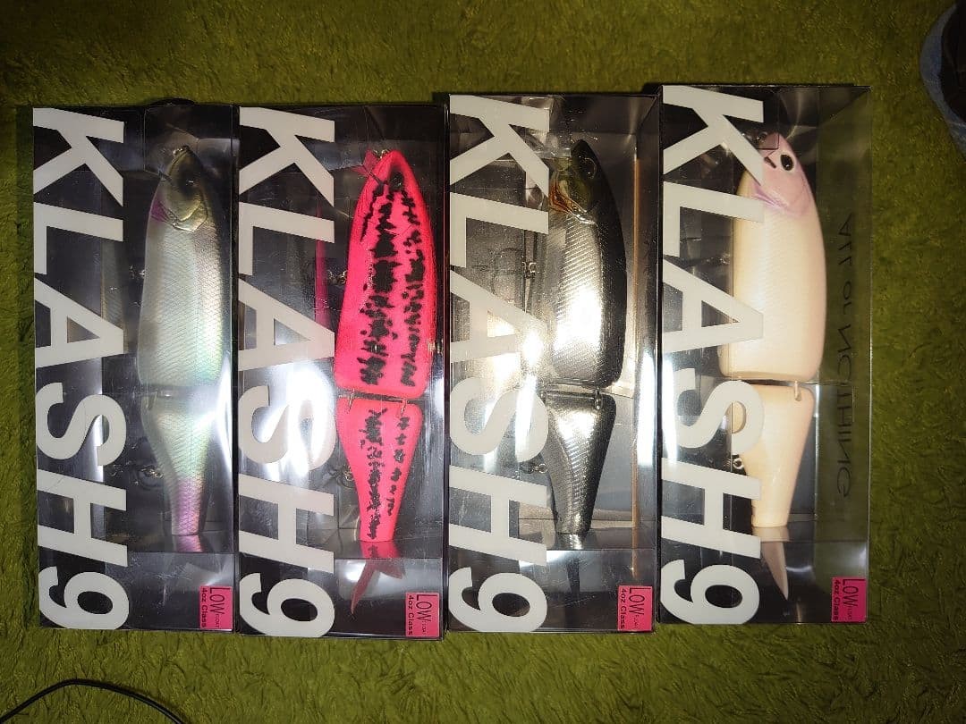 DRT KLASH9 & TINY KLASH Swimbait Set Panic Pink Sonic Queen Leveleye - Image 2