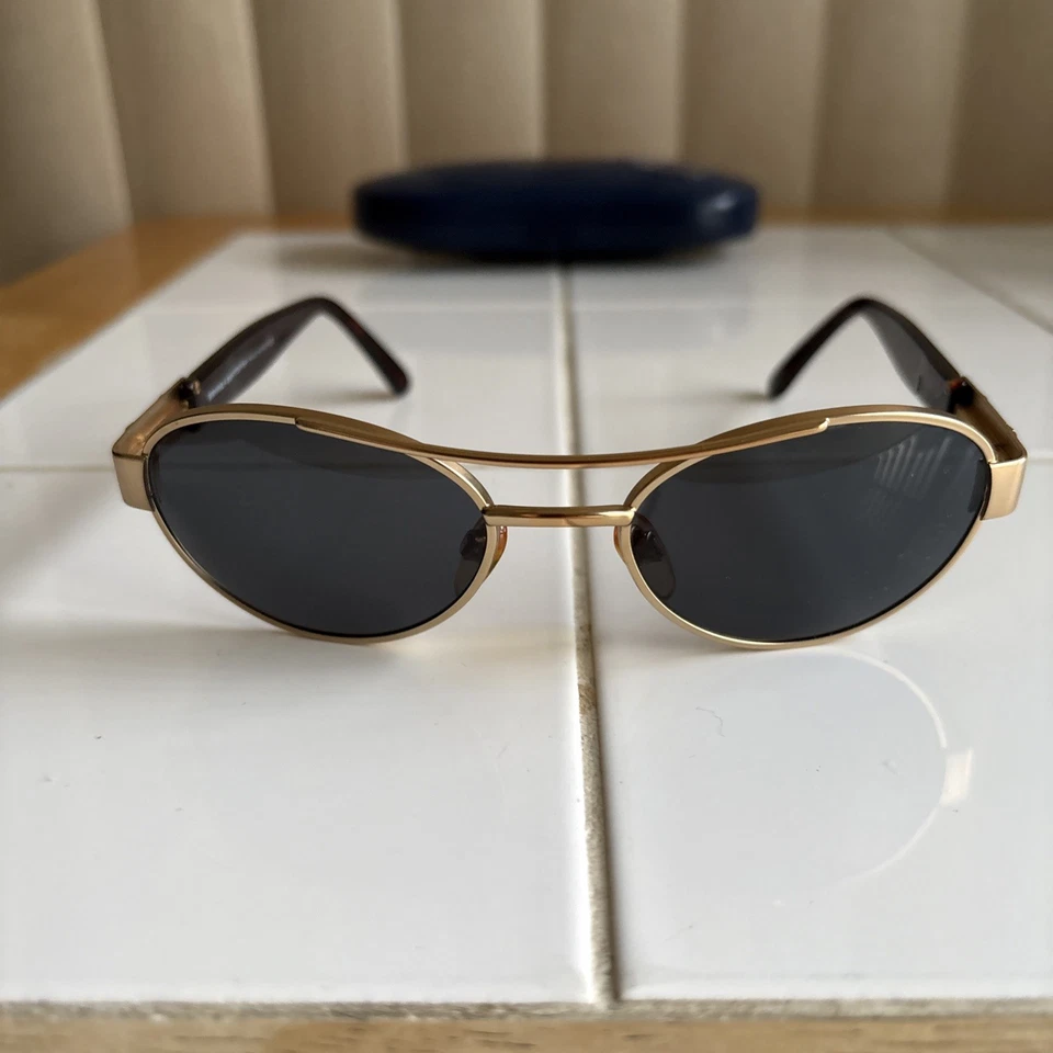 Gafas de sol Brooks Brothers BB195 S 1005 pequeñas 54-19-135 marco dorado y tortuga Foto 2 de 4