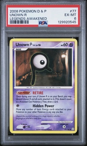 Unown [R] graded PSA 6 for sale on eBay