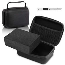 EVA Hard Case with Customizable Foam 11 x 7.8 x 4.3 Inch Protective EVA Carry...