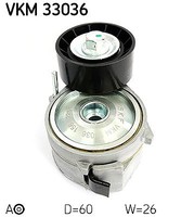 Skf Spannrolle, Keilrippenriemen Links, Mitte Rechts, Oben U.A. FüR CitroËN