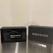 WENWEN Rotary Tattoo Machine Pen Kit Black Open Box Unused w/ Cable