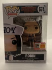 Funko Pop! Stranger Things Robin #674 SDCC EXCLUSIVE 1800 PCS - RARE FUNKO POP