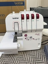 Brother Overlocker M353D  Sewing Machine With Foot Pedal, cover & manual