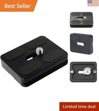 Precision 50mm Quick Release Plate - Ideal for Arca-Swiss Ballhead Cameras