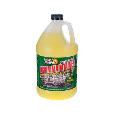 Instant Power Commercial Drain Maintainer - Liquid Enzyme Clog 1 Gallon 