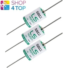3 SAFT LS14250 Avec Axial Fil CR1/2 Aa Lithium batteries 3.6V 1200mAh Neuf