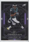 2019 Panini Obsidian Football Electric Etch Purple Alshon Jeffery #59