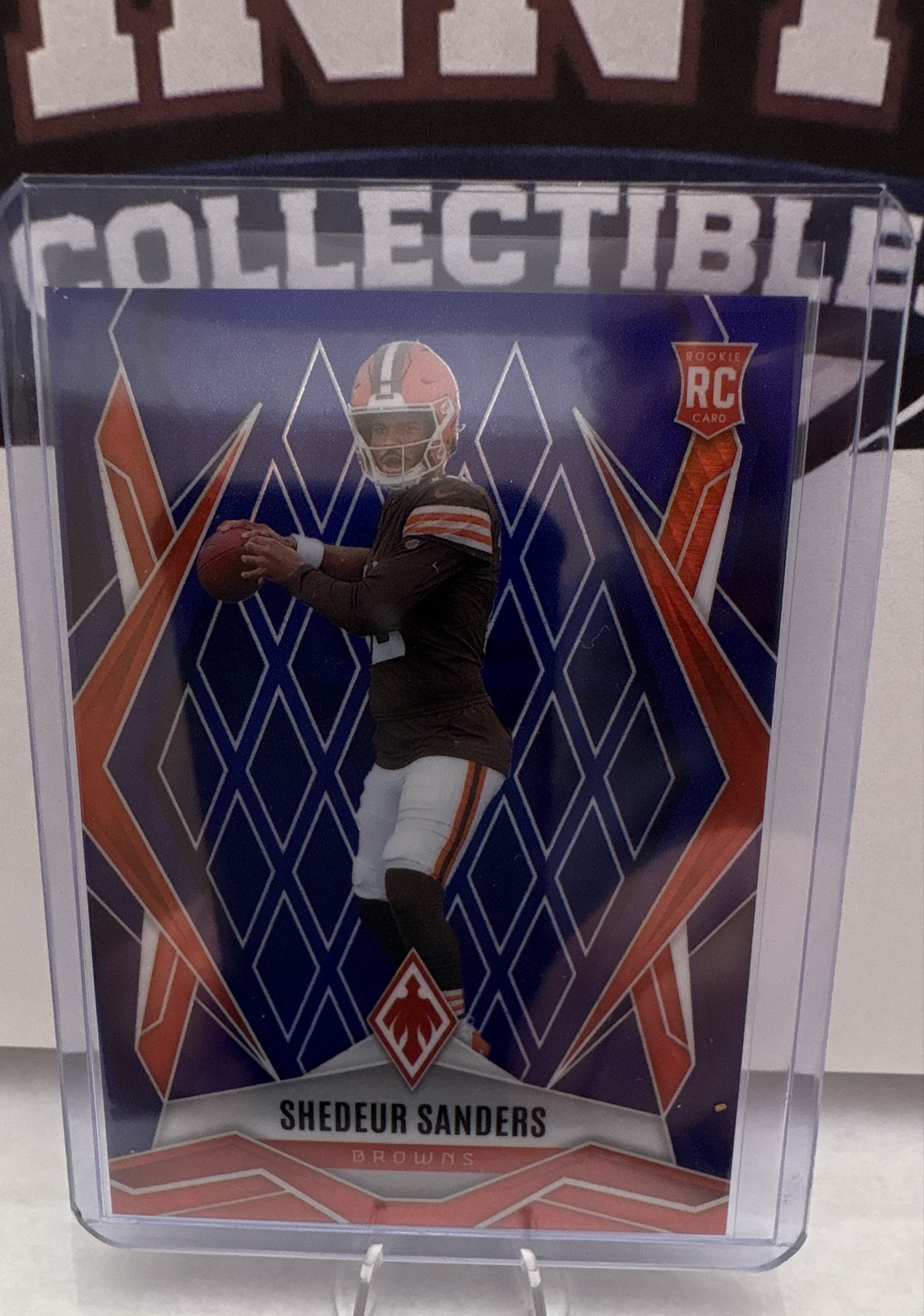 2025 Panini Phoenix - Rookies Shedeur Sanders #154 Blue Hyper /199 (RC)