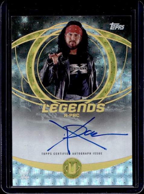 2025 Topps Universe WWE X-Pac Legends Auto Autograph Foilfractor #1/1 #LGA-PAC