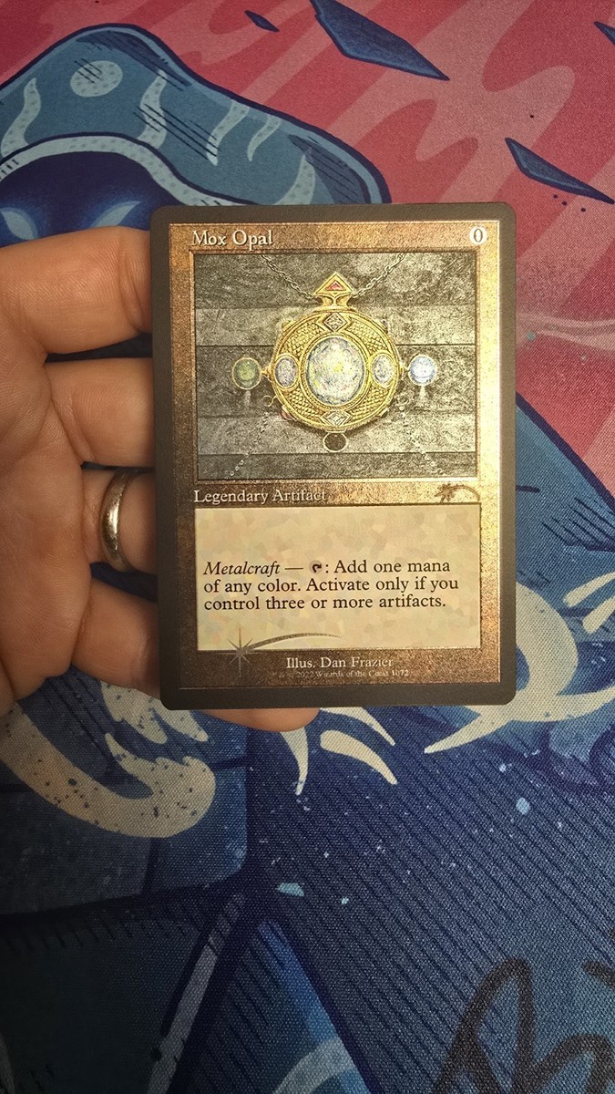 MTG オパールのモックス/Mox Opal Secret Lair Foil Mox Opal (Retro Frame) (Foil Etched) - Secret Lair Drop