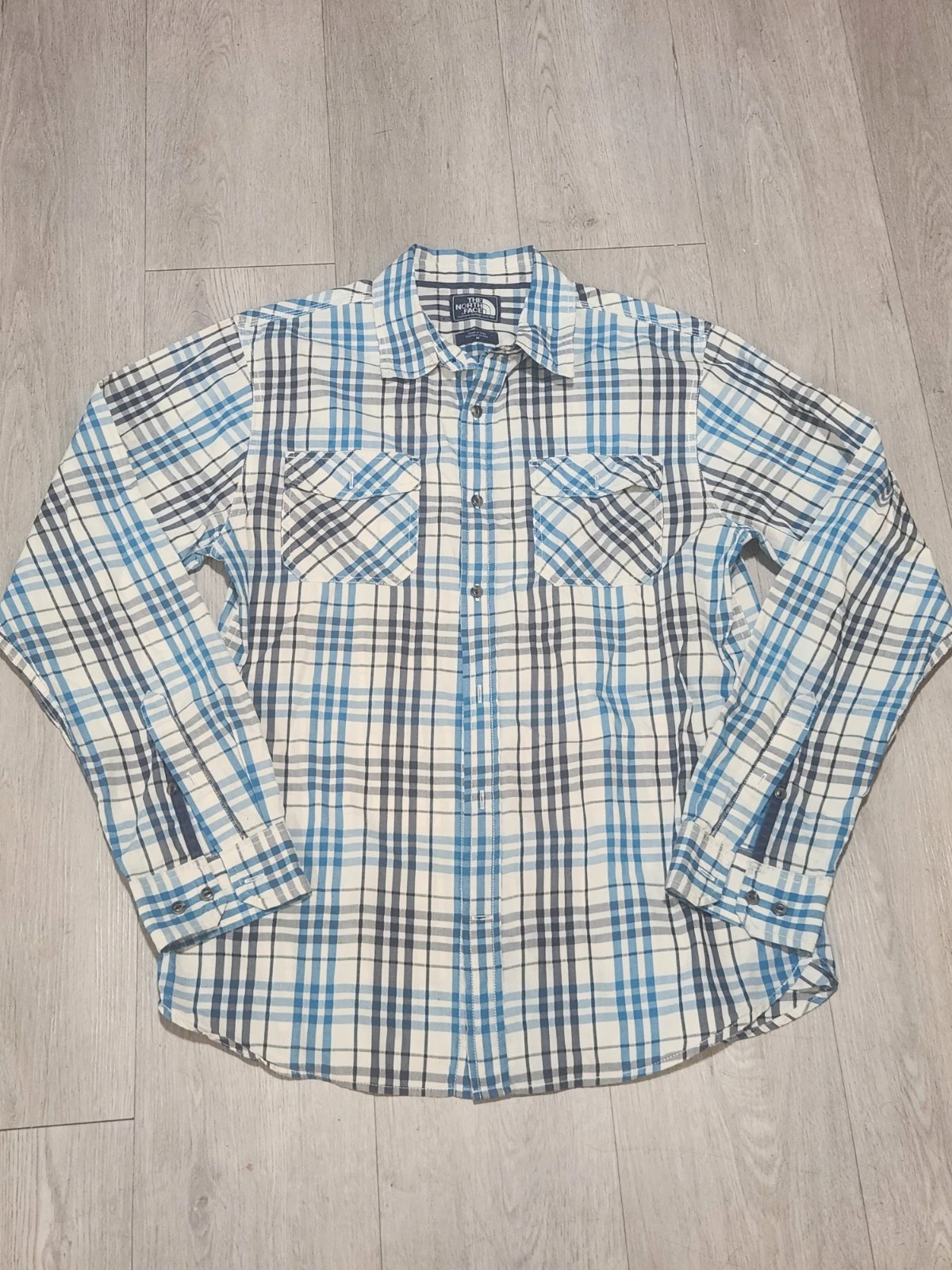 Men’s The North Face Plaid Button Up Shirt Size [M] Long Sleeve Outdoor Casual