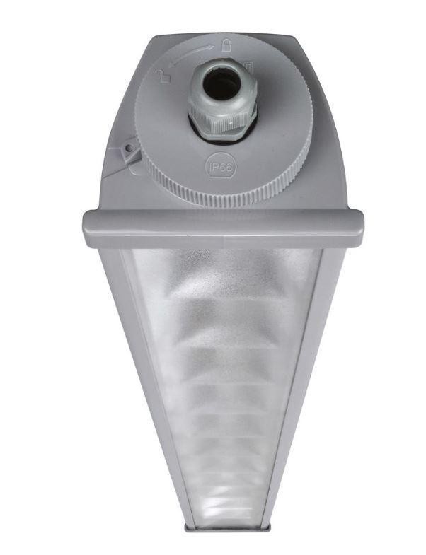 Plafoniera Beghelli A236RD Acciaio LED 2x36W - Prezzo Shock Online