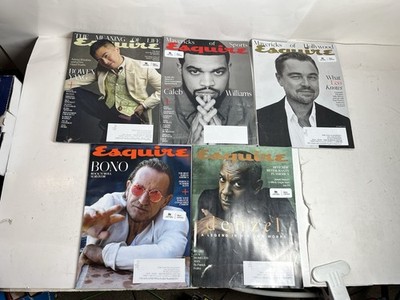 Esquire Magazine 2025 Lot Of 5 Issues Ex-Library Mixed Months Summer Winter