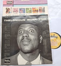 Thelonious Monk Trio prestige master mono RVG Biem Barclay 84058 S France 1958