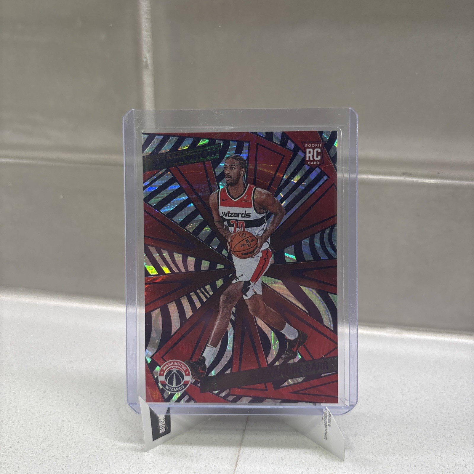 2024-25 panini revolution - Alexandre Sarr #106 Purple Swirl /5 (RC)