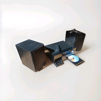 Sony Micro HiFi System CMT-MX500i  Fernbedienung, Lautsprecher