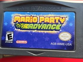 Mario Party Advance Game Boy Advance Nintendo GBA Authentic Saves Virtual Board