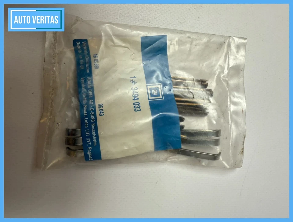 Original GM / Opel etc. Accessories set, disc brake lining front 3494033 - Image 2 of 4