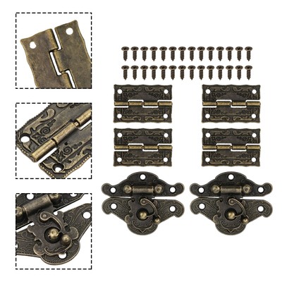 Brandneu Shop B��ro Zuhause Verriegelung Hasps Schrank Scharnier einfach zu inst