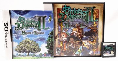 Etrian Odyssey II: Heroes of Lagaard (Nintendo DS, 2008) CIB W/ Manual & Insert
