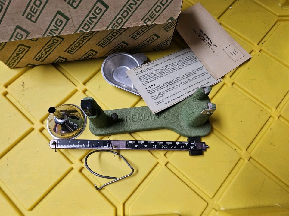 Redding Powder Bullet Scale Model #1 | eBay