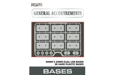 Wargames Atlantic 40mm x 20mm Rectangular Dual Use Bases